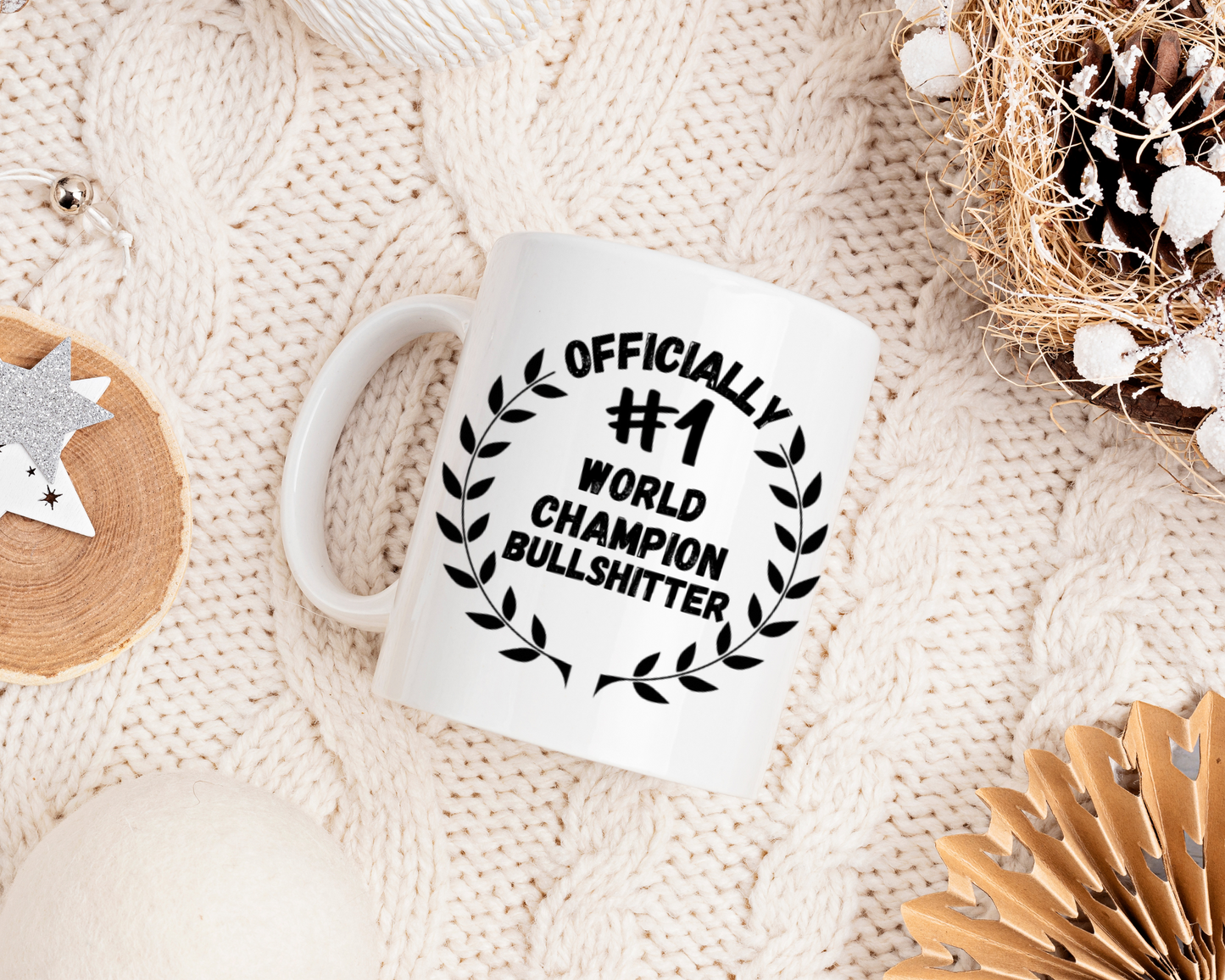 World Champion Bullshitter Mug