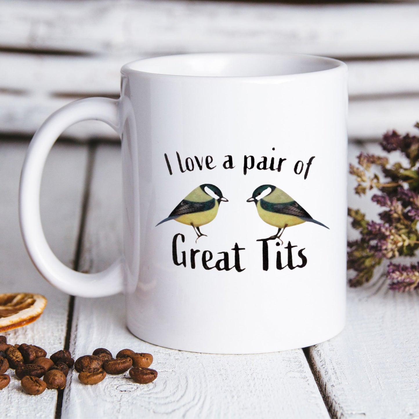 I Love A Pair Of Great Tits Mug