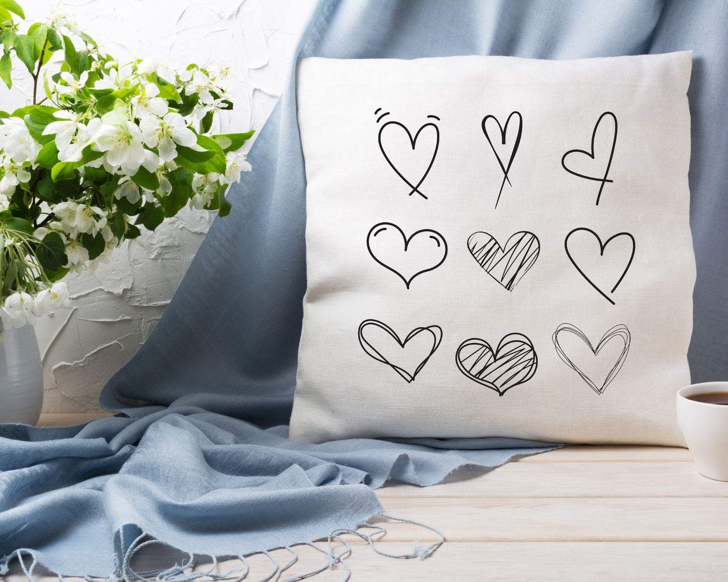Hearts Cushion