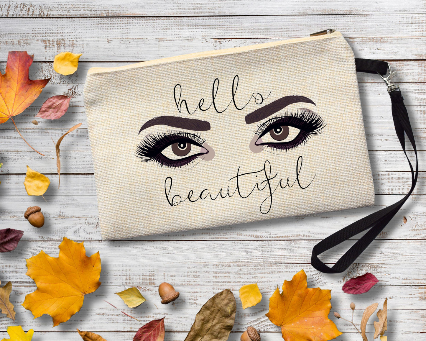 Hello Beautiful Cosmetic Bag
