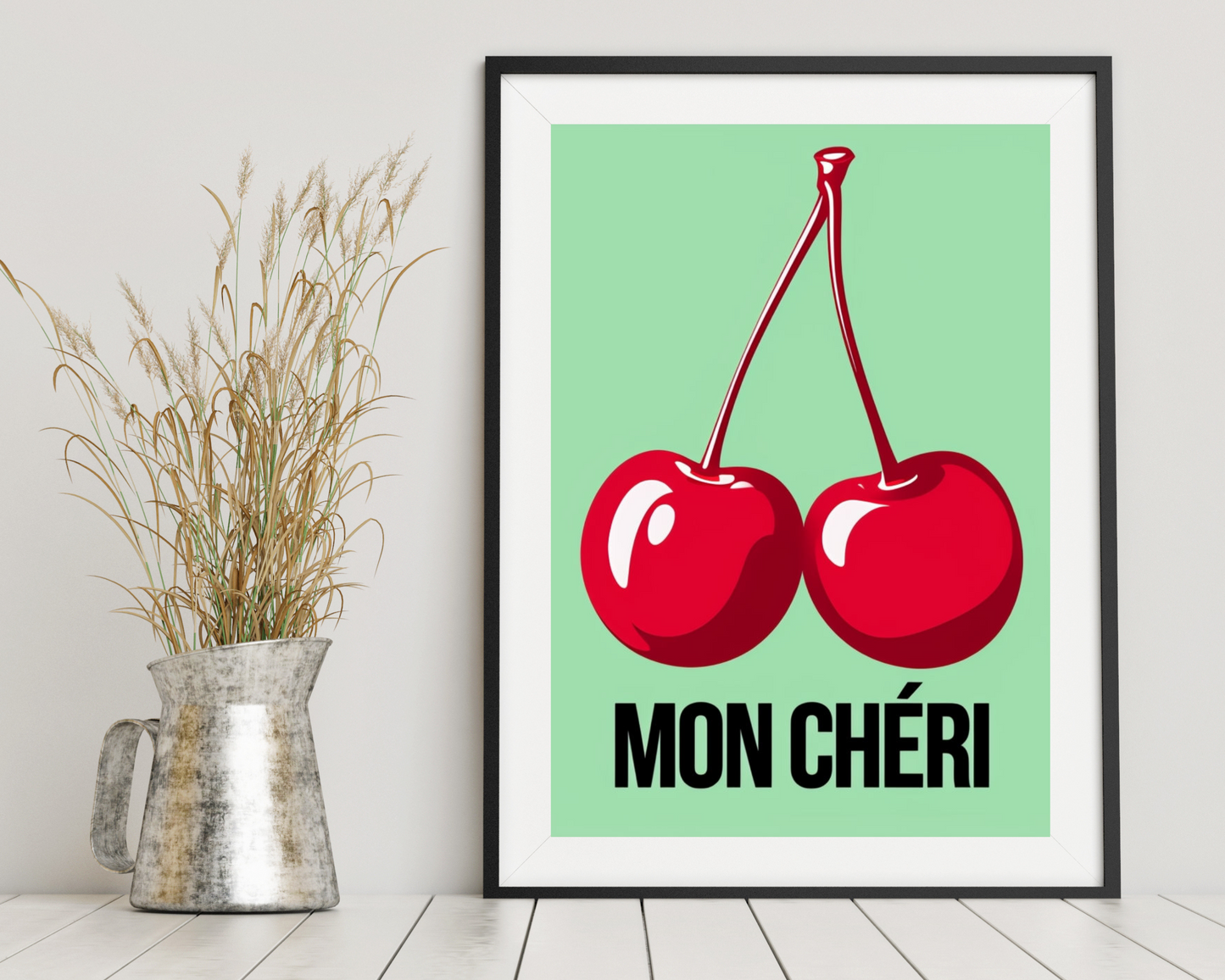 'Mon Cheri' - Art Print - Unframed.
