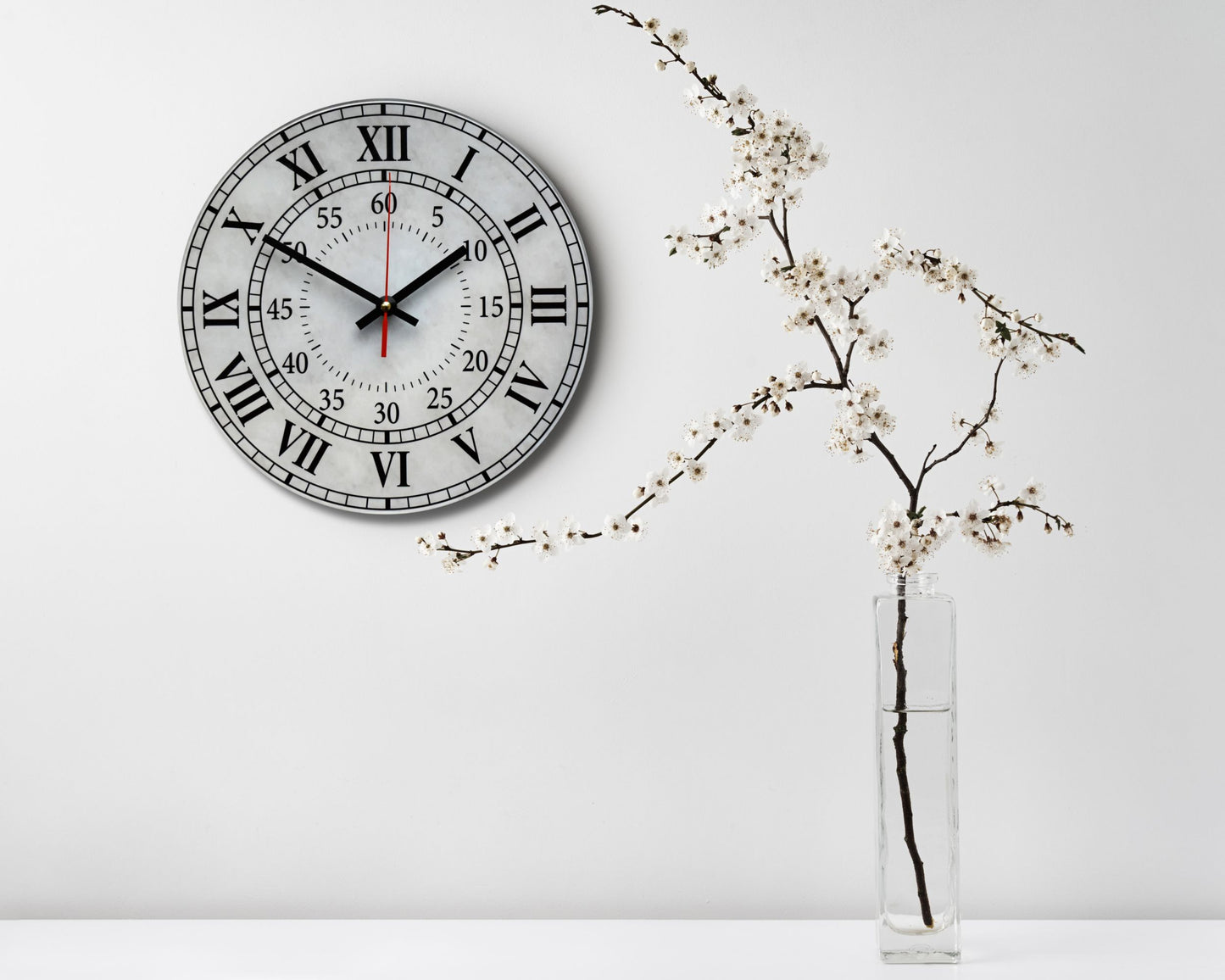 Roman Numerals Wall Clock
