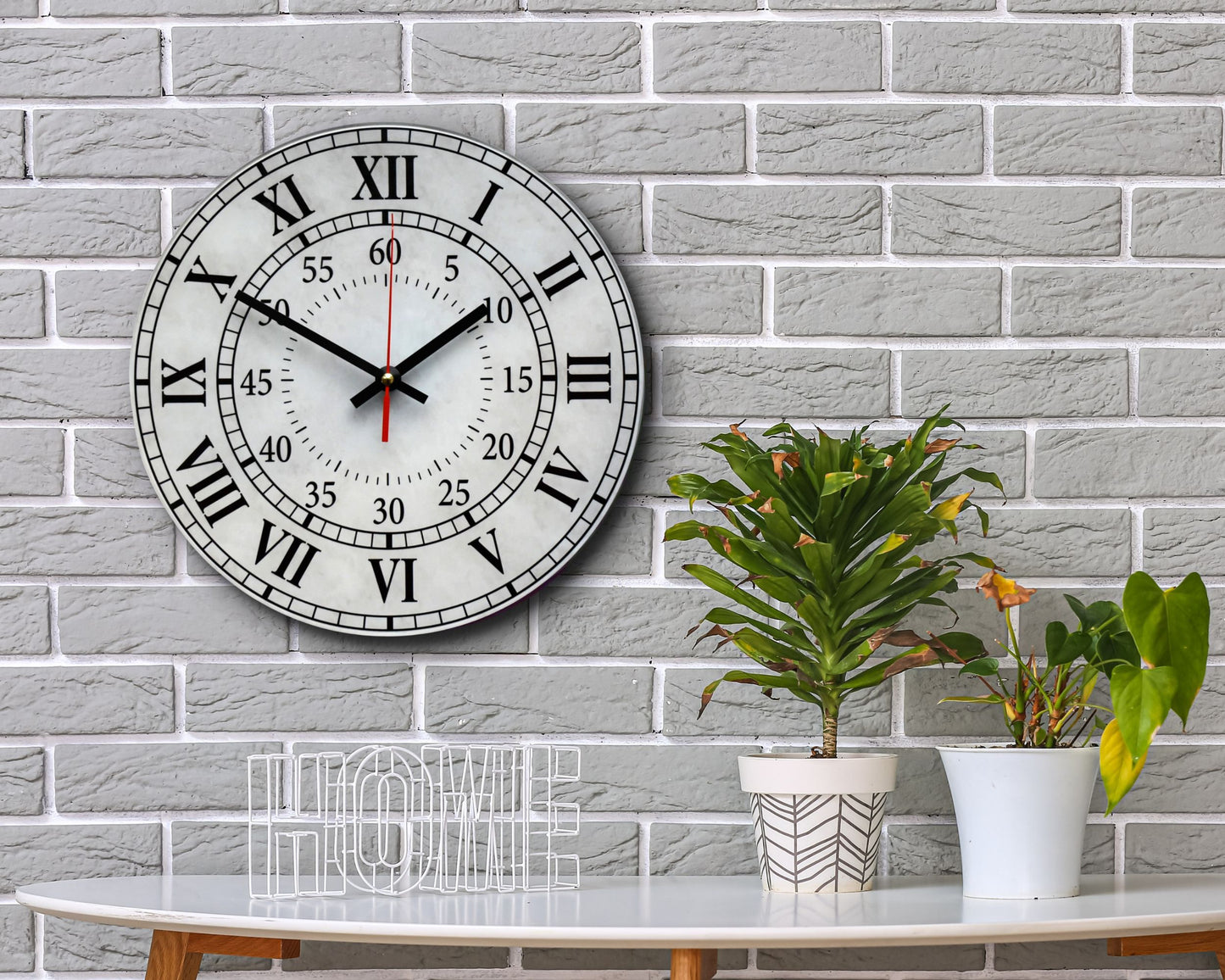 Roman Numerals Wall Clock