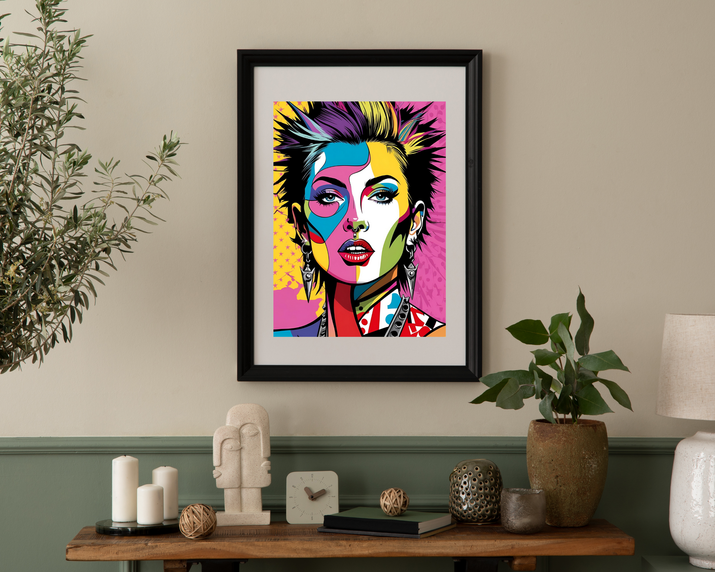 'Pop Art' - Art Print - Unframed.