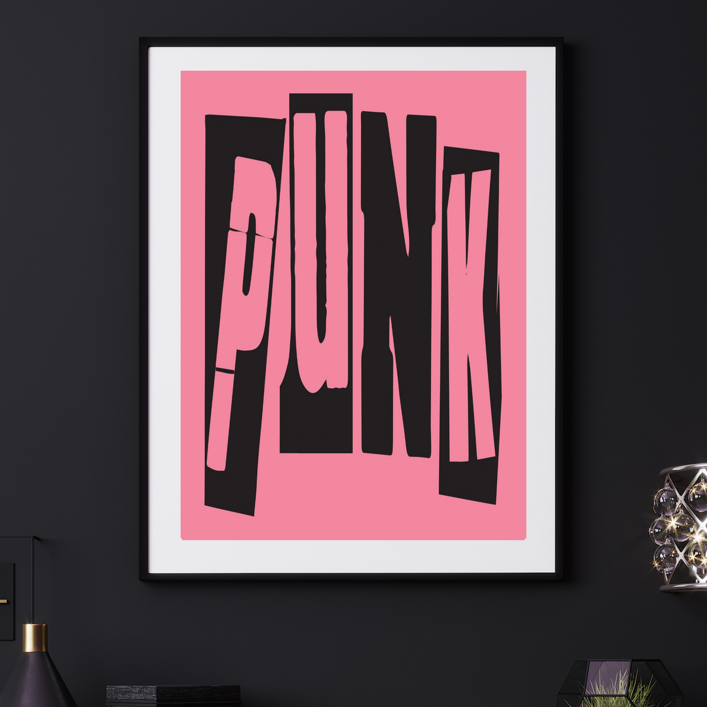 'Punk' - Art Print - Unframed.