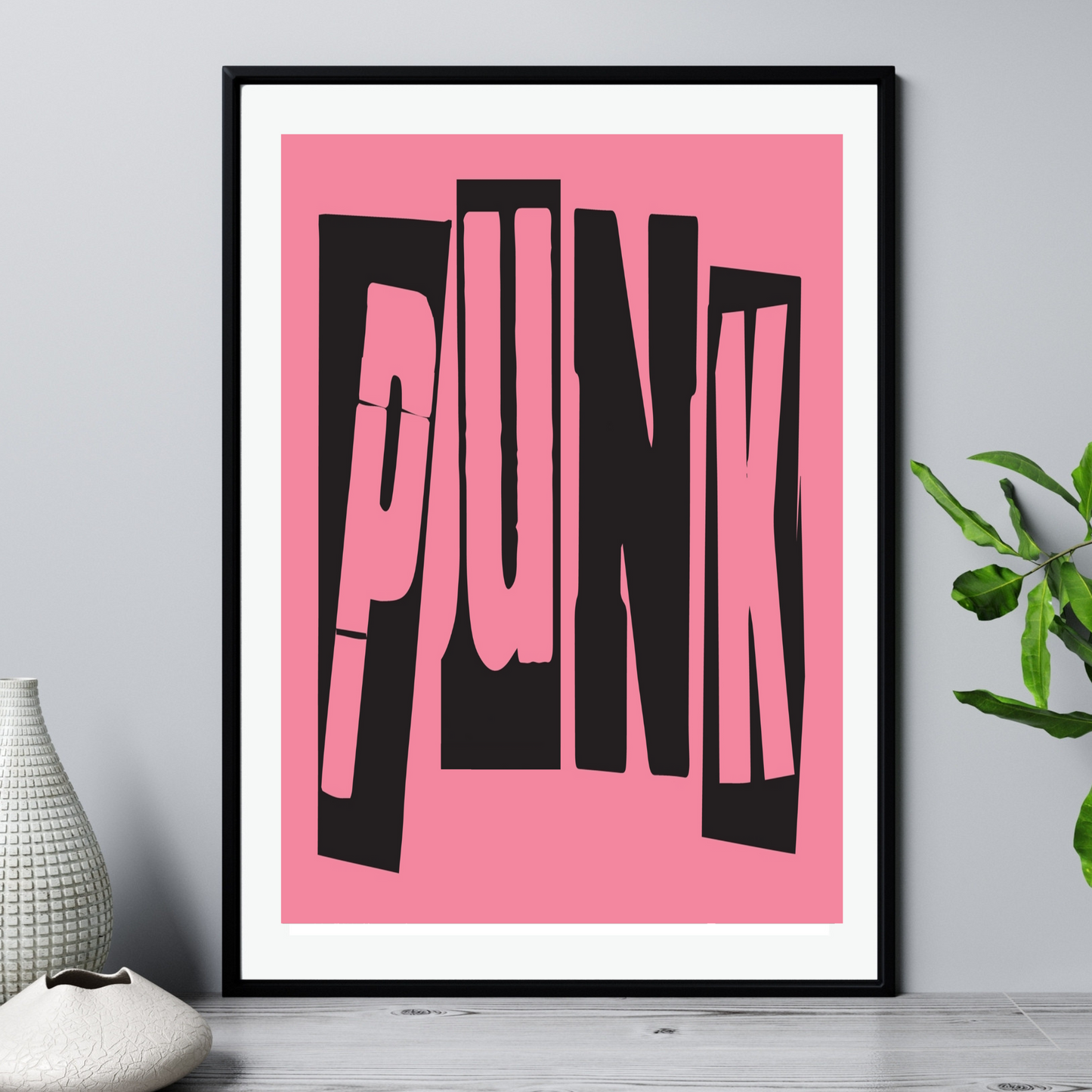 'Punk' - Art Print - Unframed.