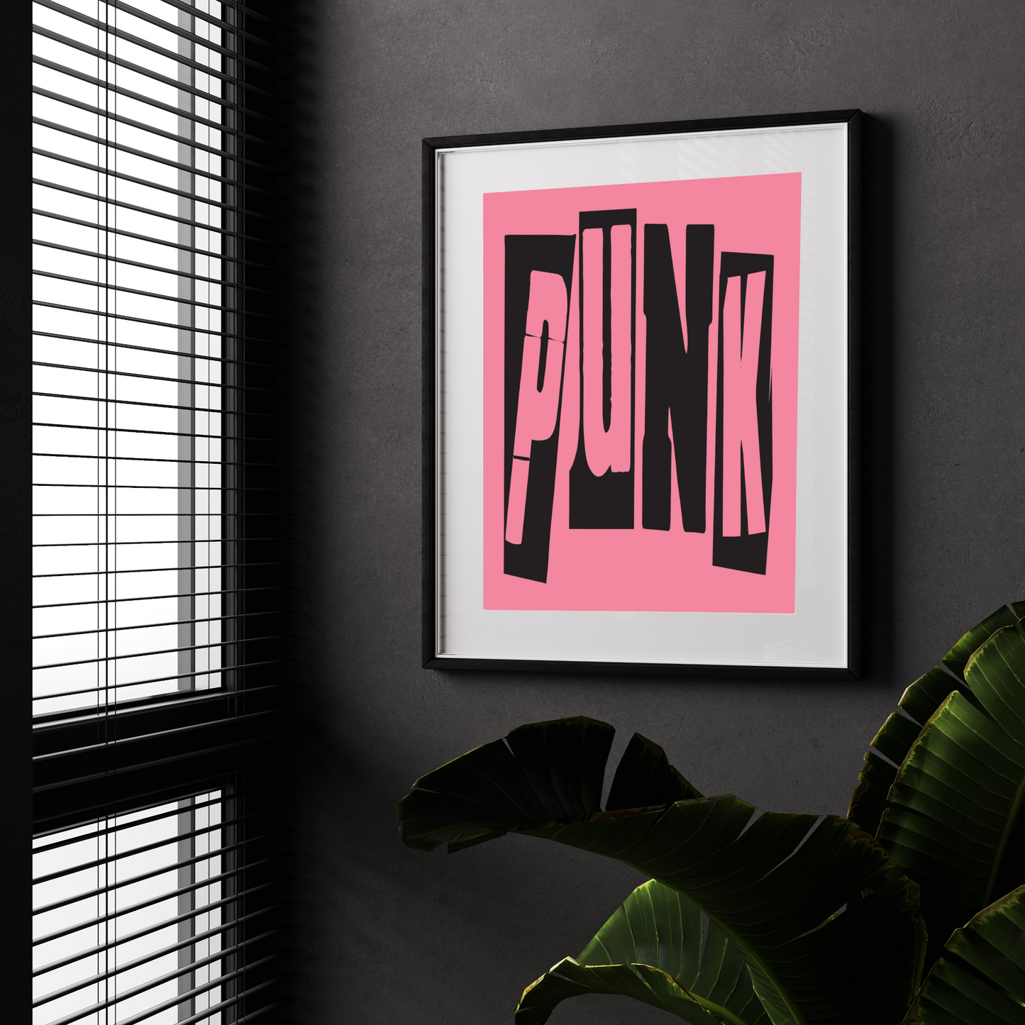'Punk' - Art Print - Unframed.