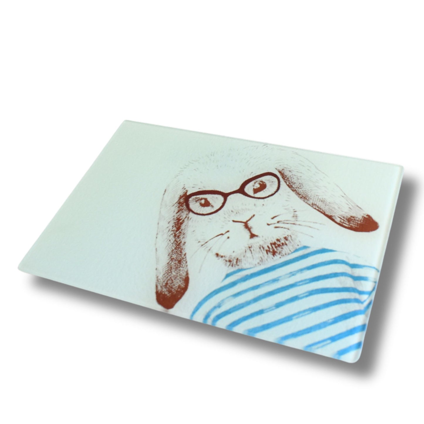 Rabbit Glass Chopping Board