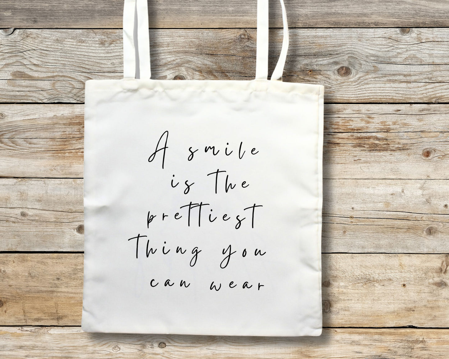 Smile Tote Bag