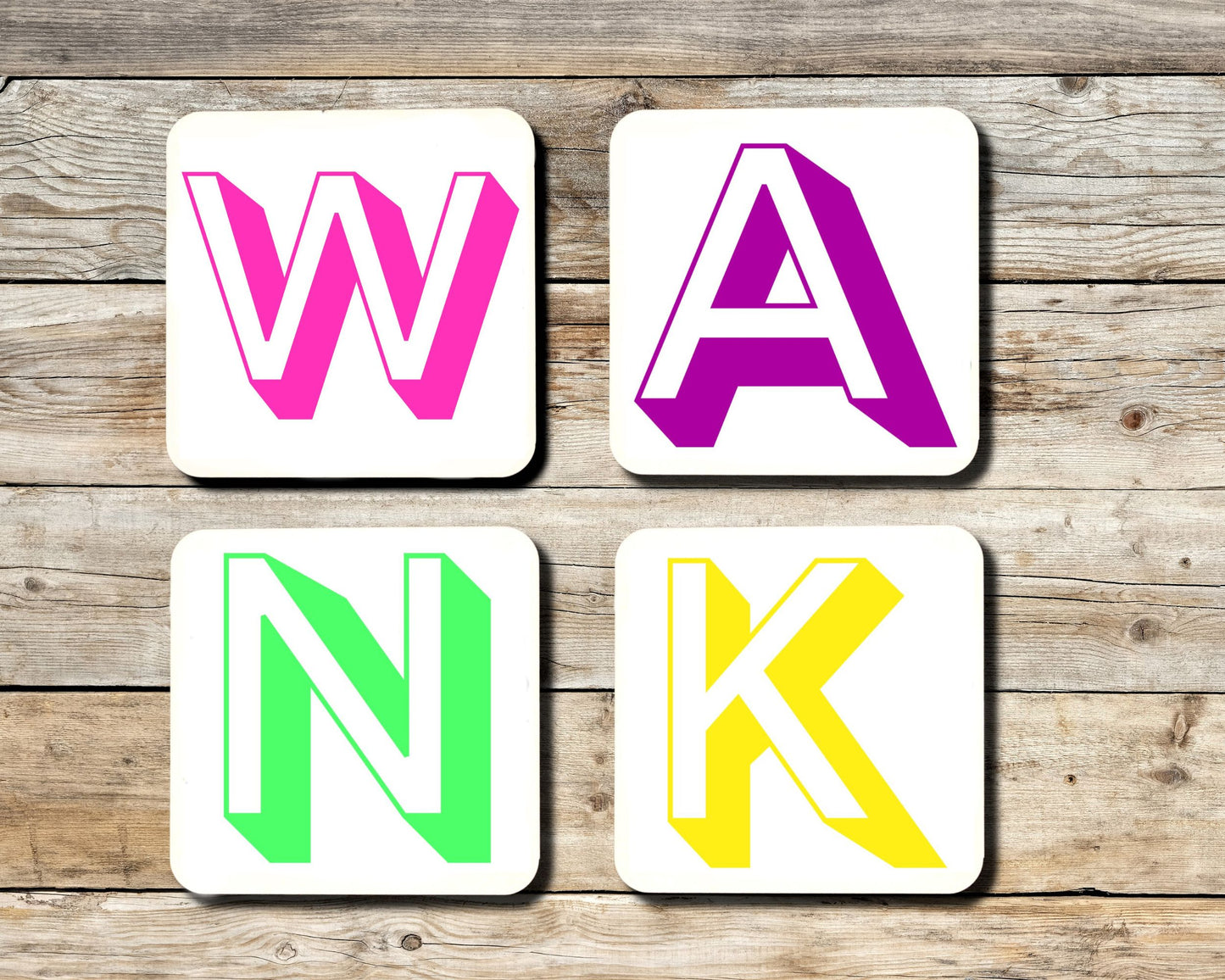 WANK Coaster Set