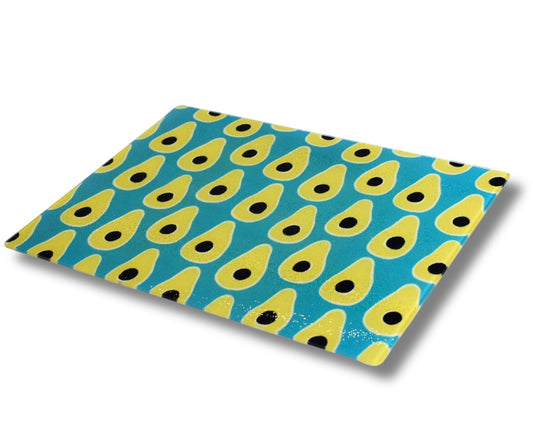 Avocado Glass Chopping Board