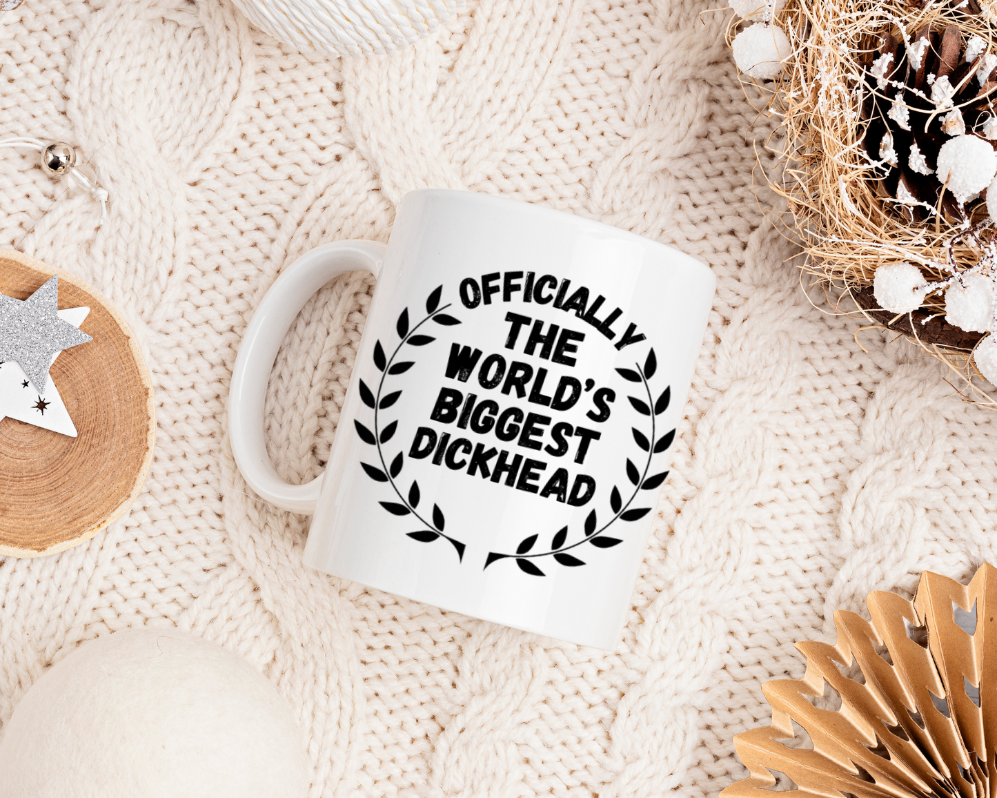 World's Biggest Dickhead Mug
