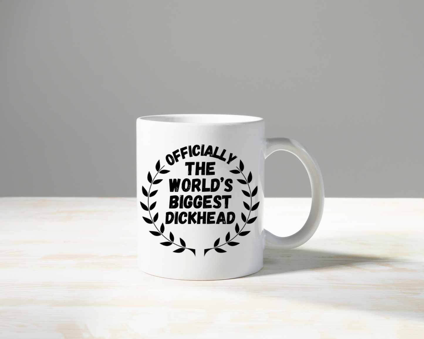 World's Biggest Dickhead Mug