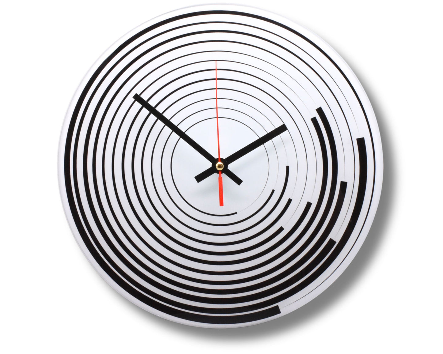 Black Cirlces Wall Clock