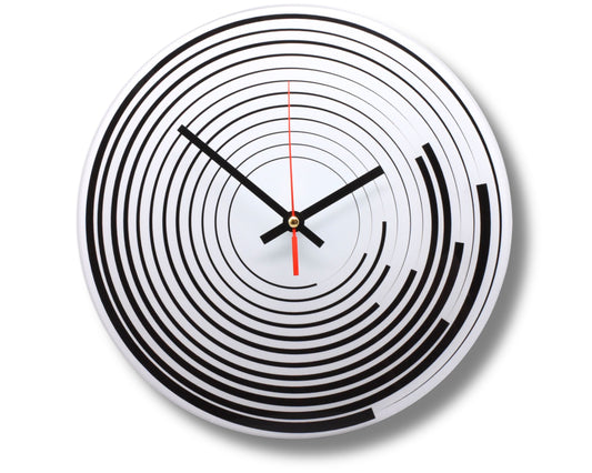 Black Cirlces Wall Clock