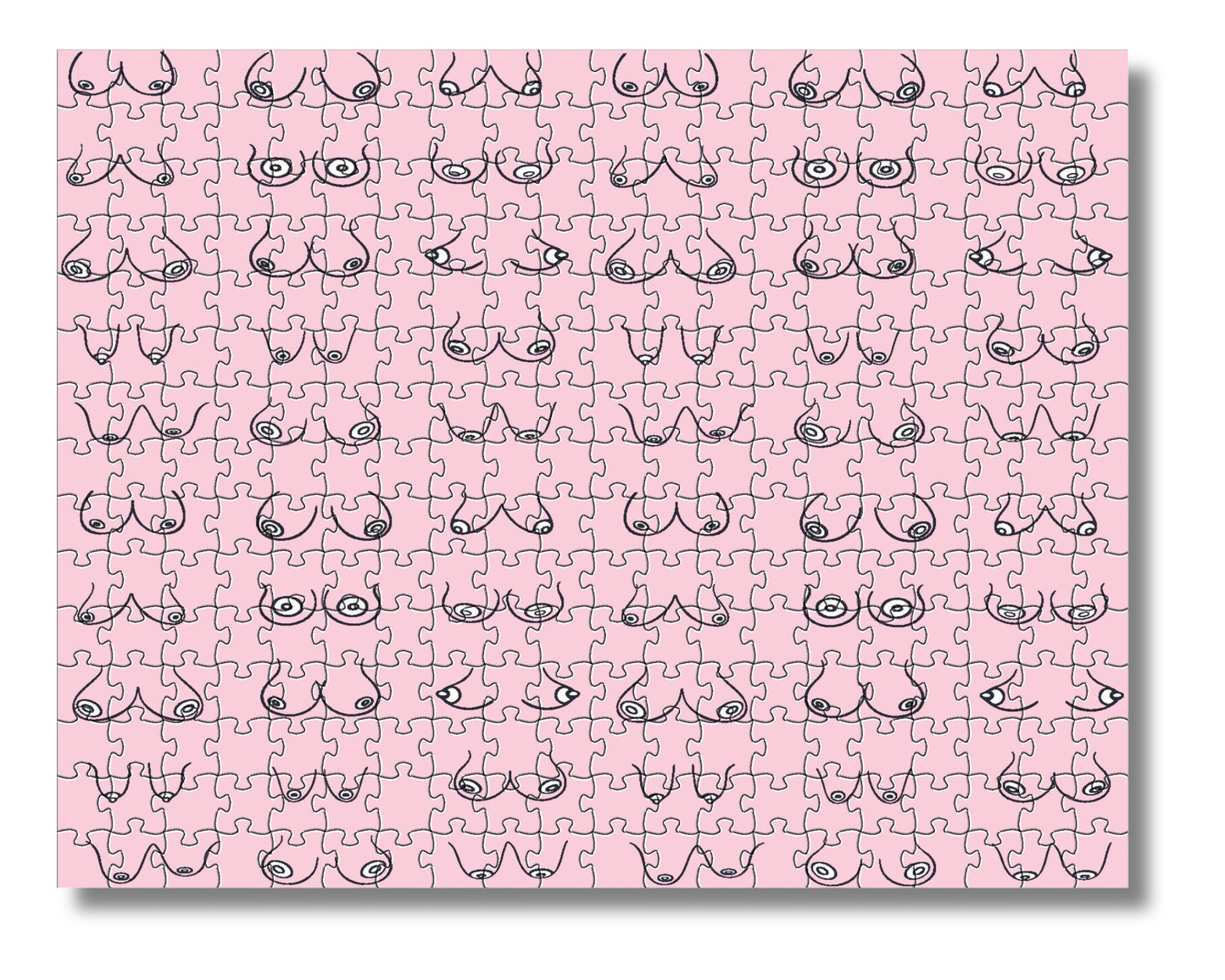 Boobs Adult Jigsaw Puzzle