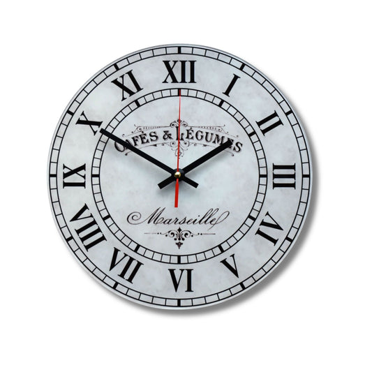 Cafes & Legumes Wall Clock