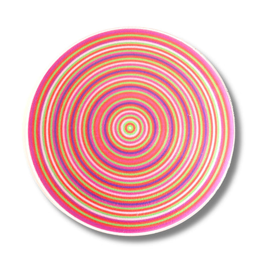 Circles Glass Chopping Board