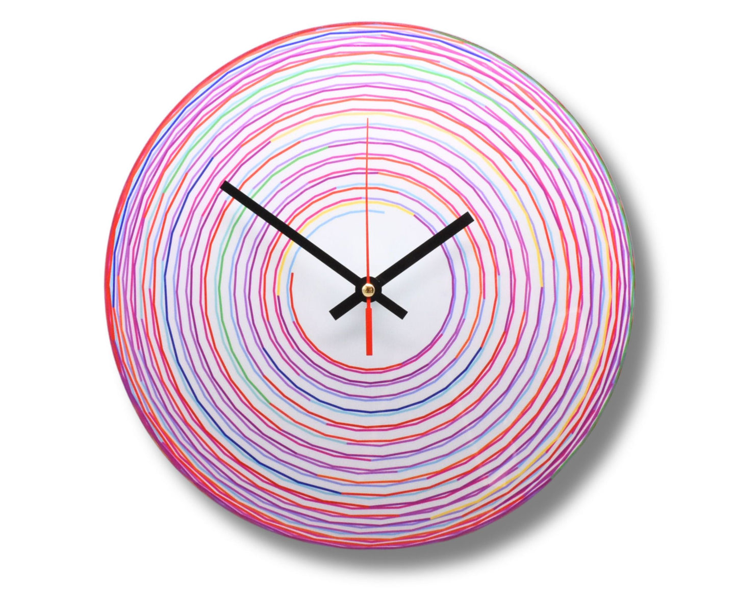 Colour Cirlces Wall Clock