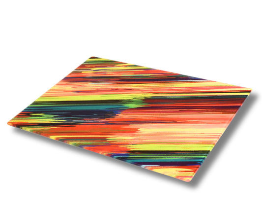 Scribble Glass Chopping Board