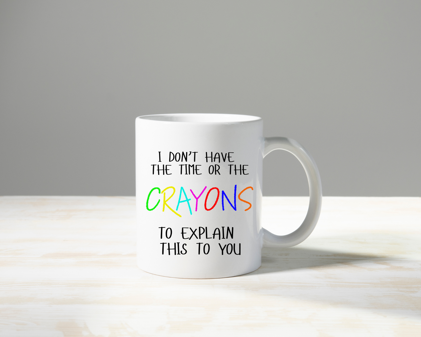 Crayons Mug