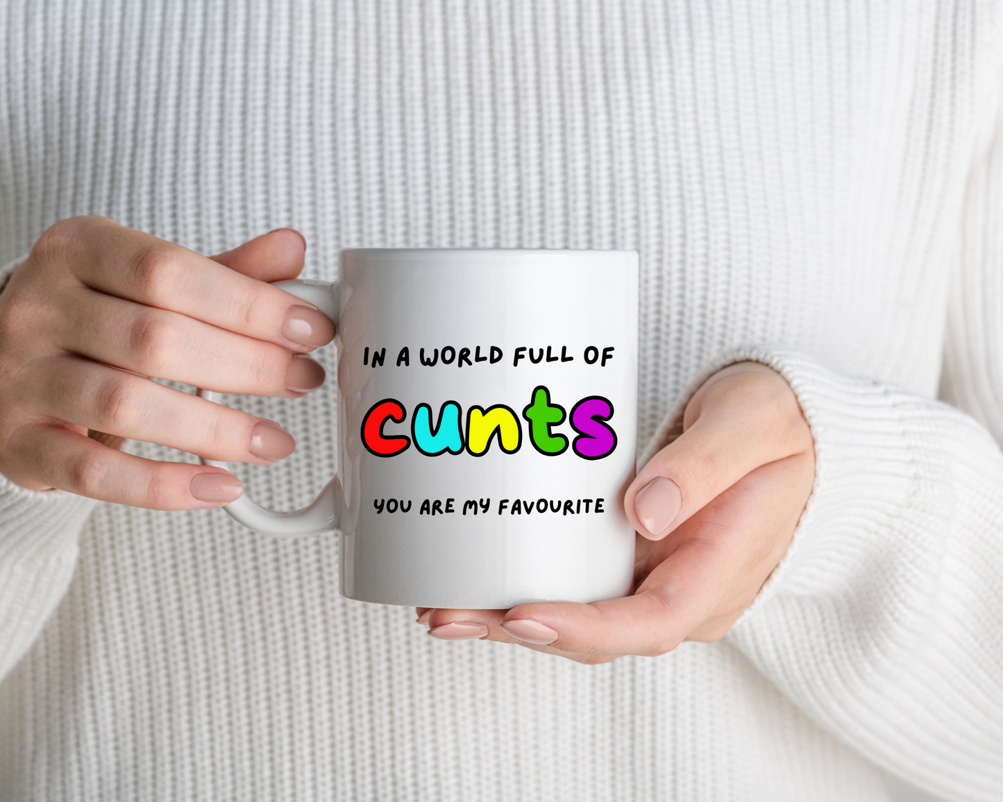 World Full of Cunts Mug