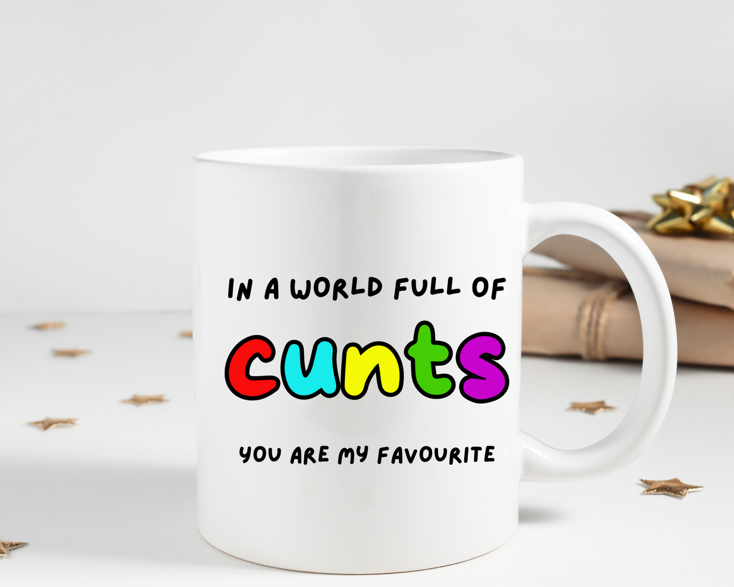 World Full of Cunts Mug