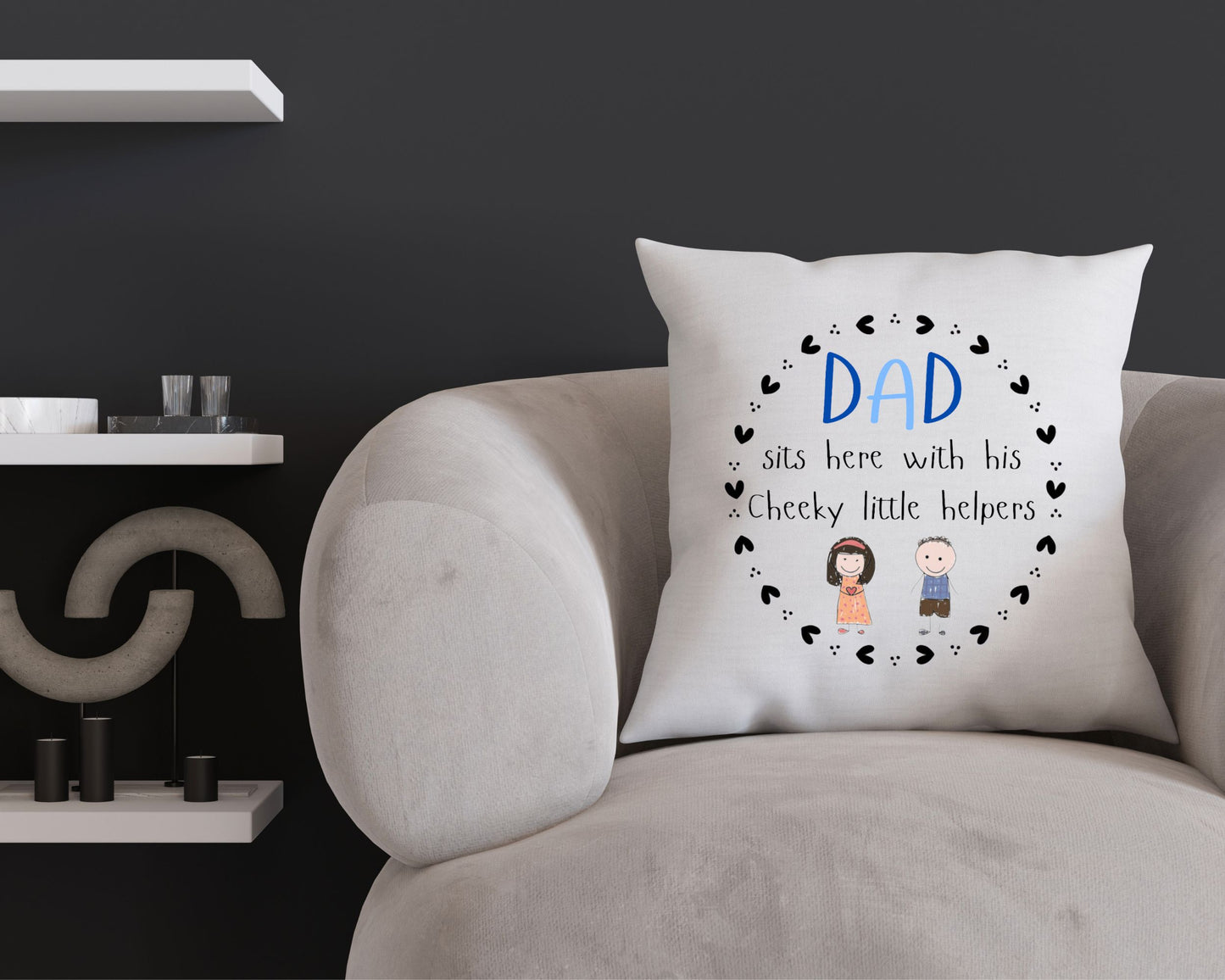 Dad's Helpers Cushion