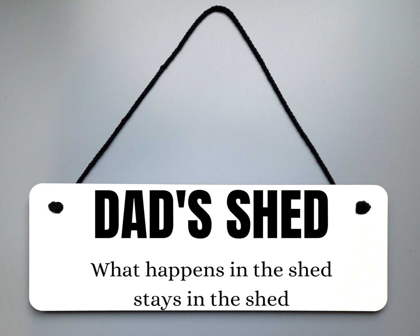 Dad's Shed Novelty Hanging Wall Sign