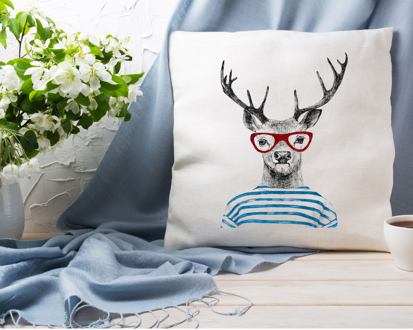 Stag Cushion