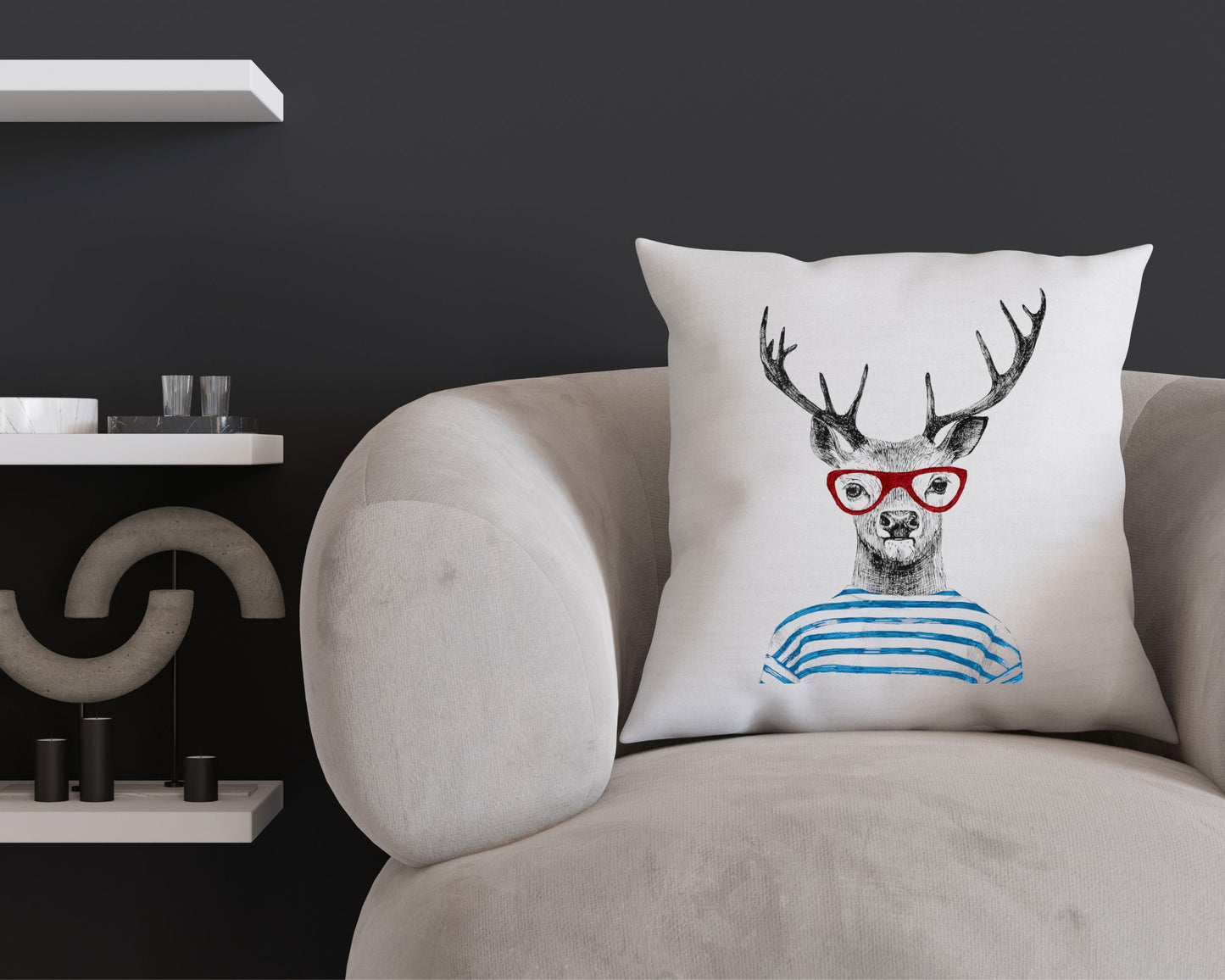 Stag Cushion