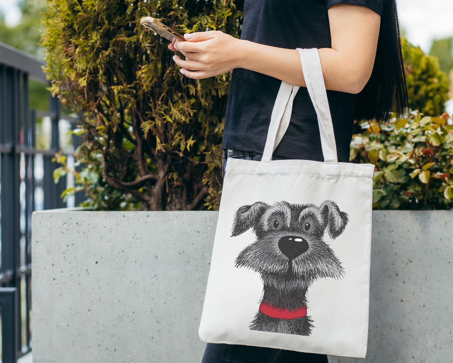 Terrier Tote Bag