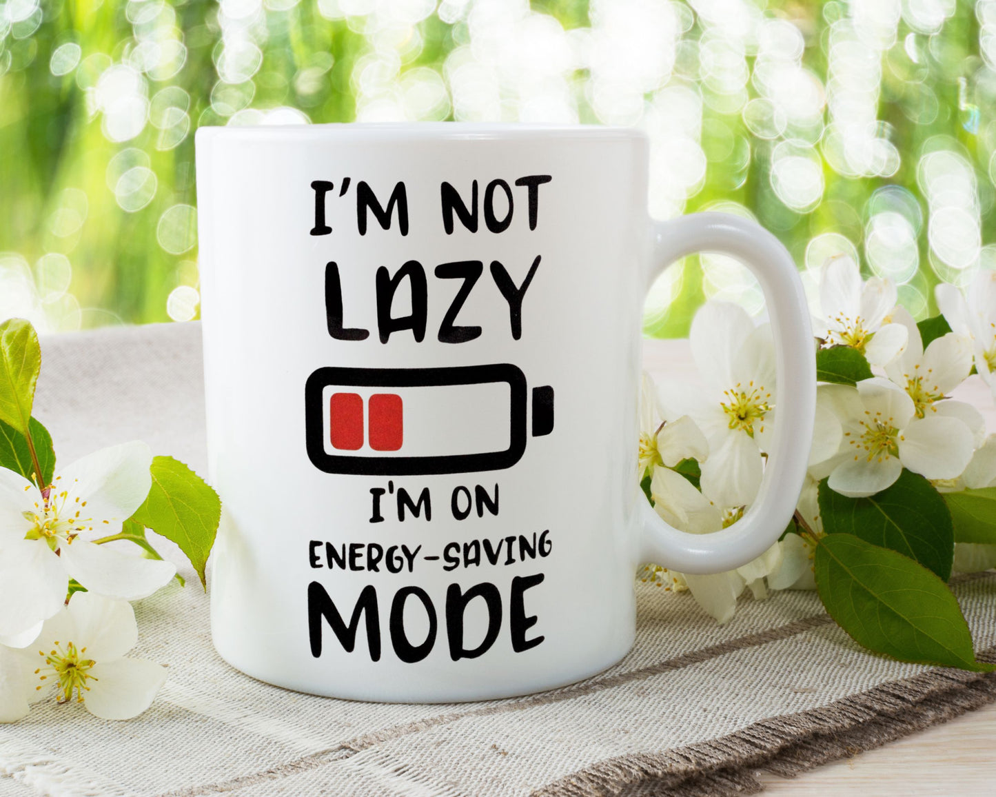 Not Lazy Mug