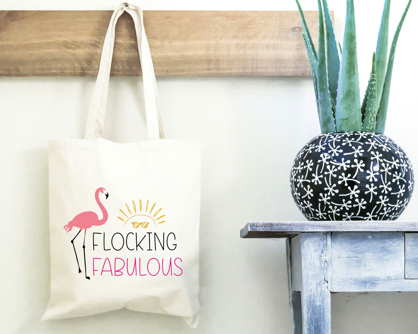 Flocking Fabulous Tote Bag