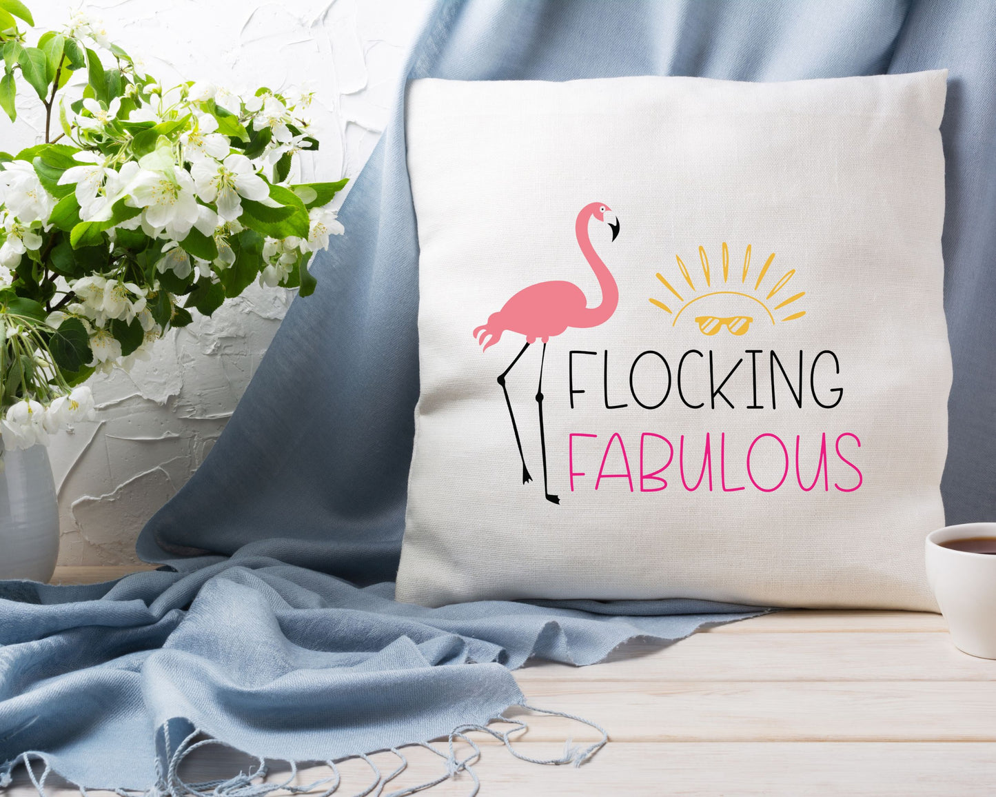 Flocking Fabulous Cushion