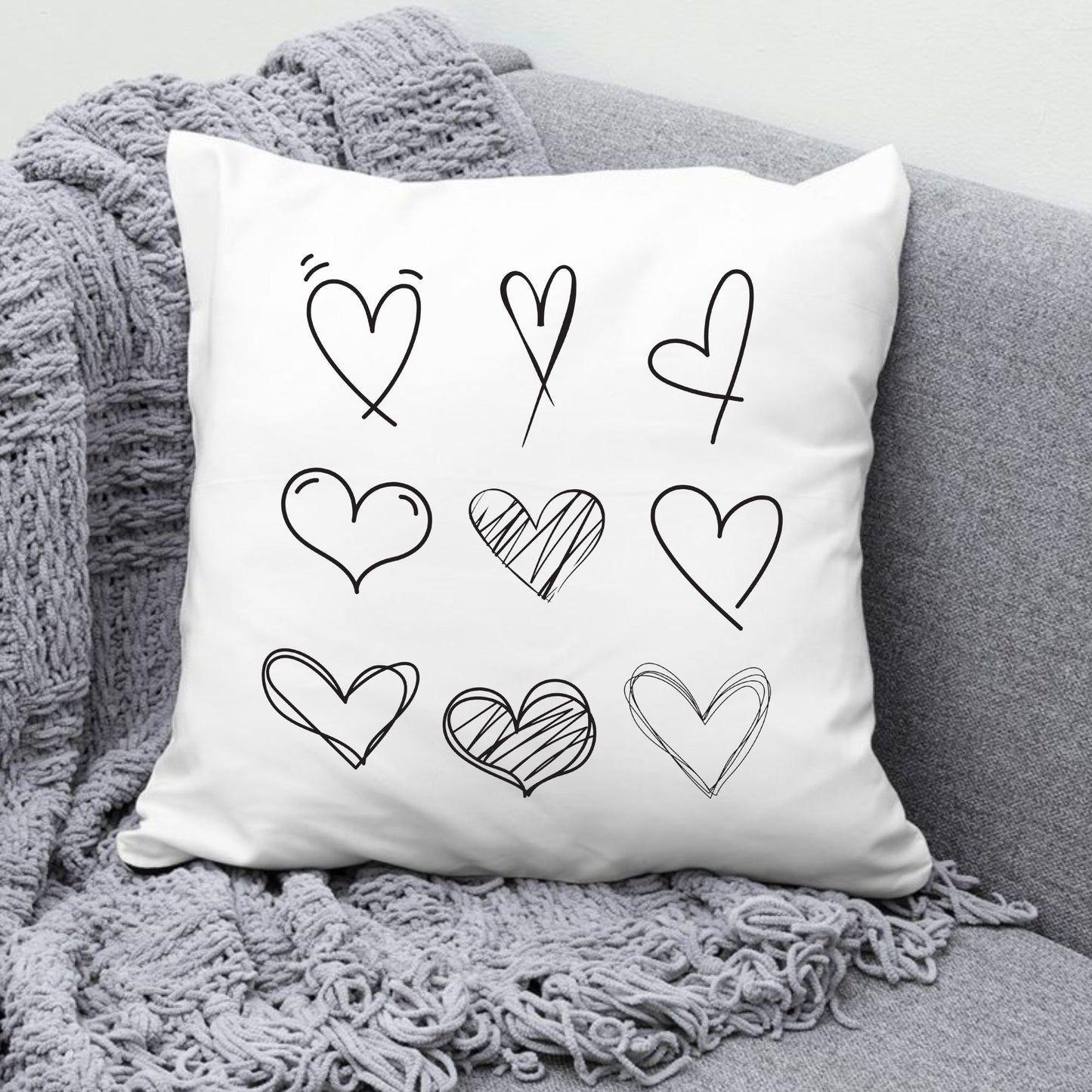 Hearts Cushion