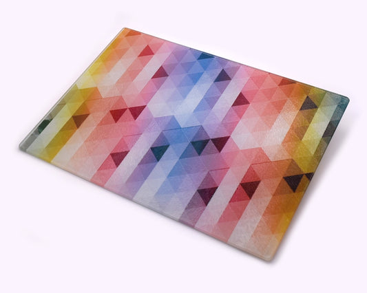 Hexagon Glass Chopping Board