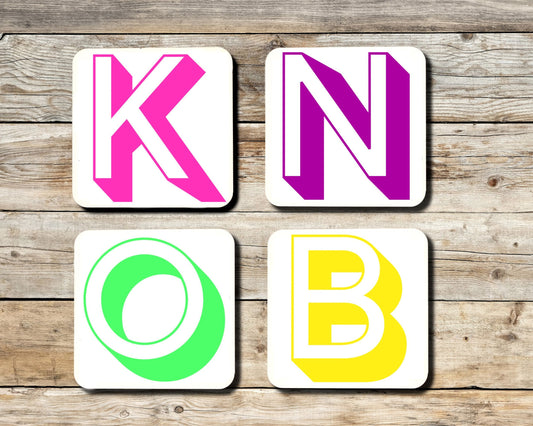 KNOB Coaster Set