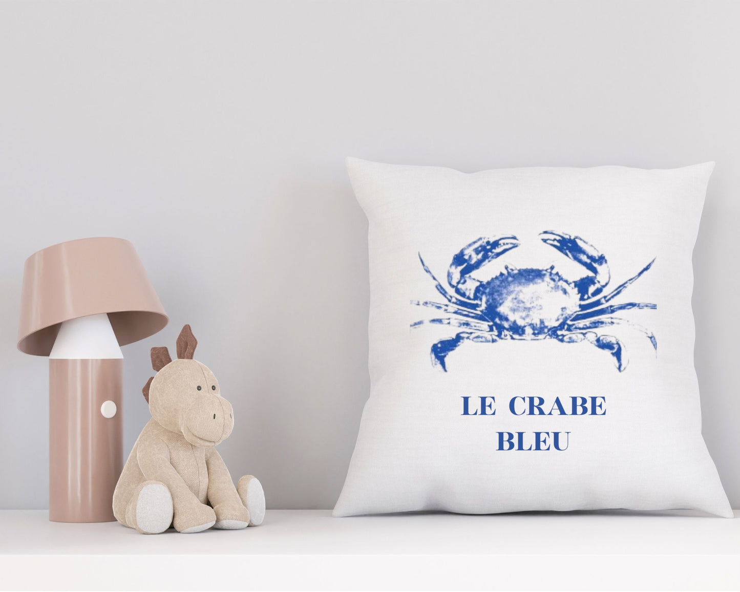 Le Crabe Bleu Cushion