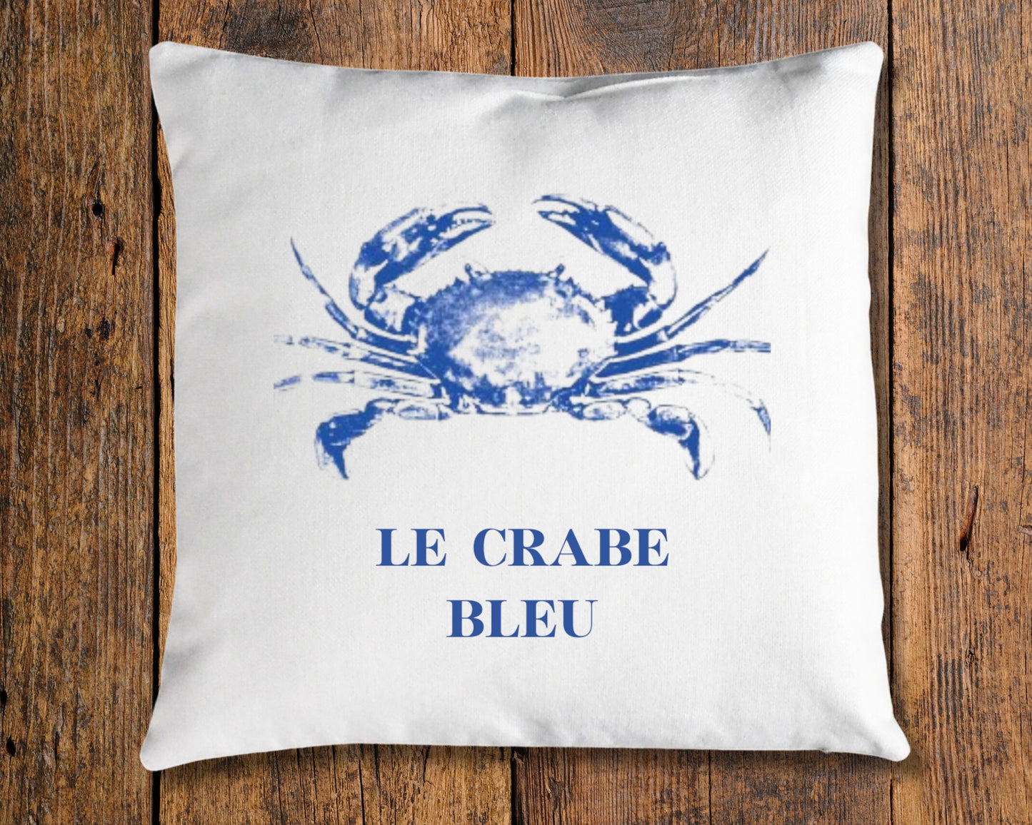 Le Crabe Bleu Cushion