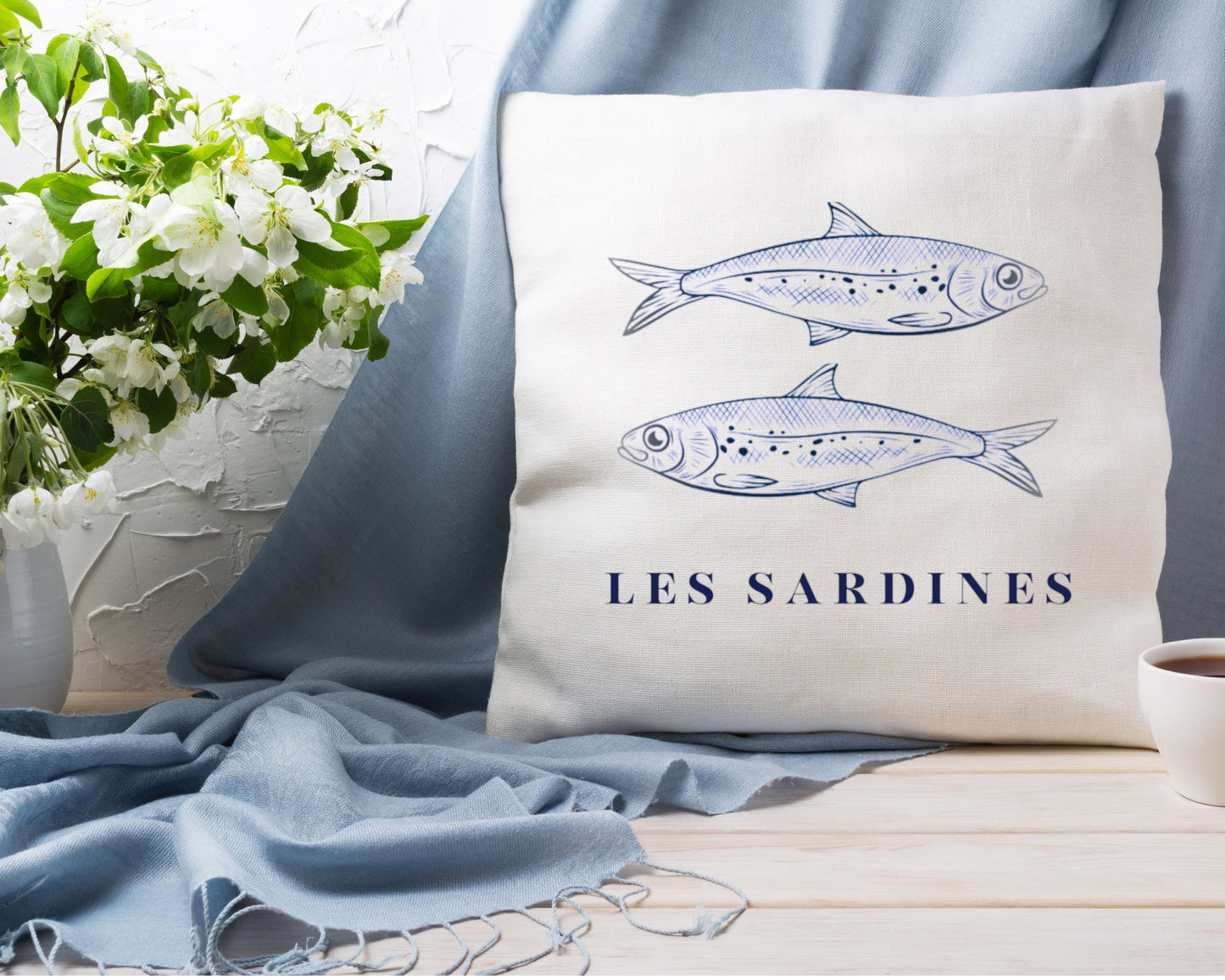 Les Sardines Cushion