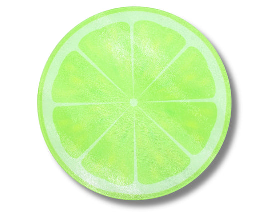 Lime Slice Glass Chopping Board