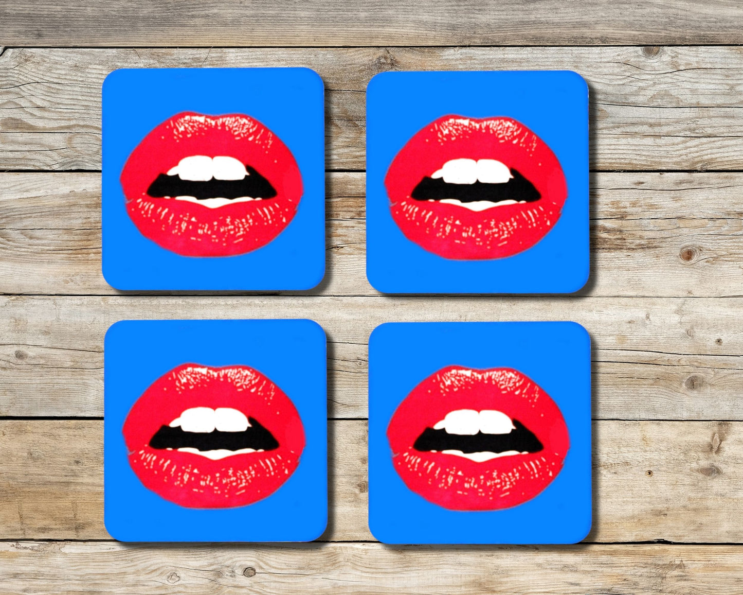 LIPS Coaster Set