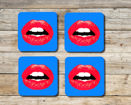 LIPS Coaster Set