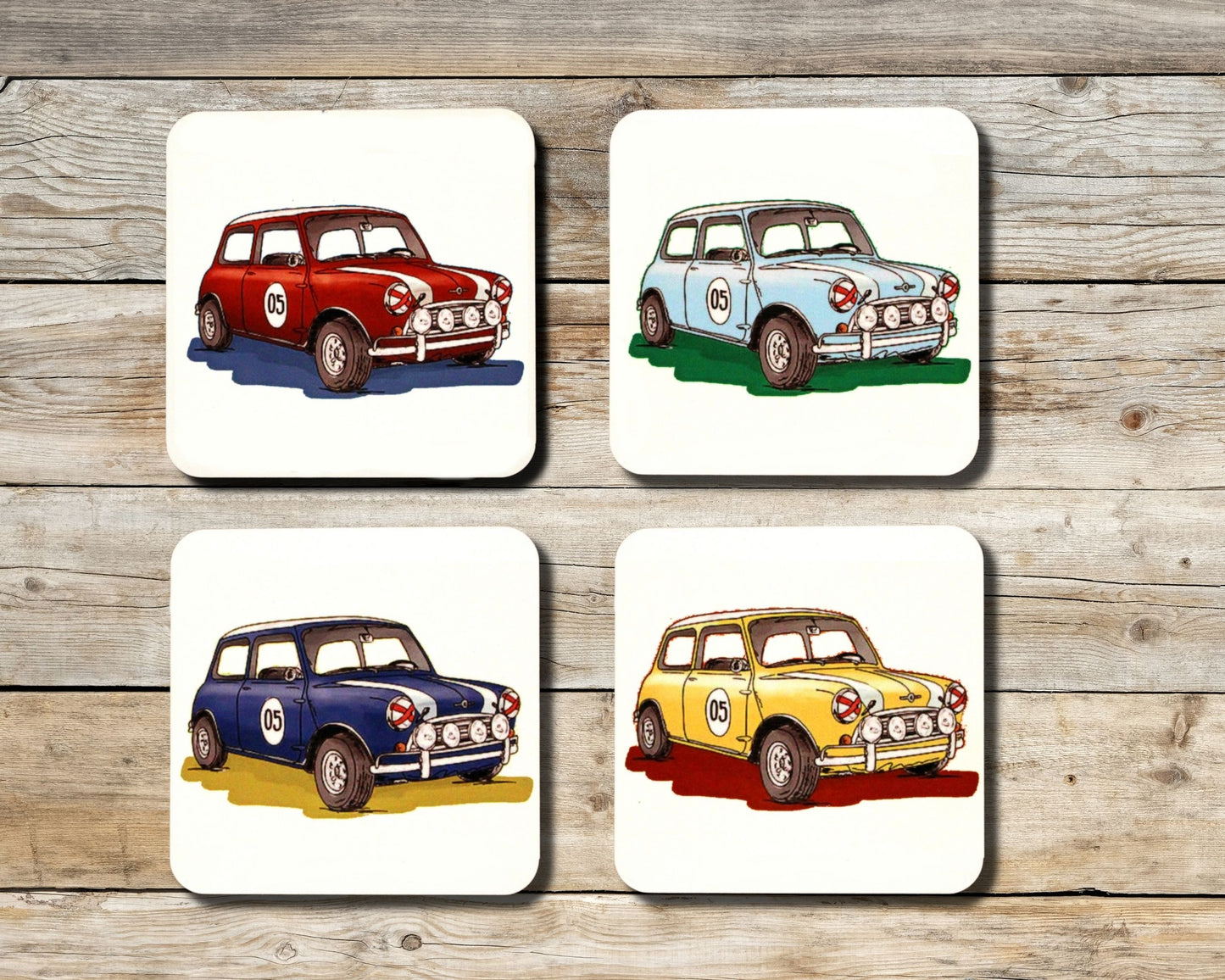 MINI Car Coaster Set