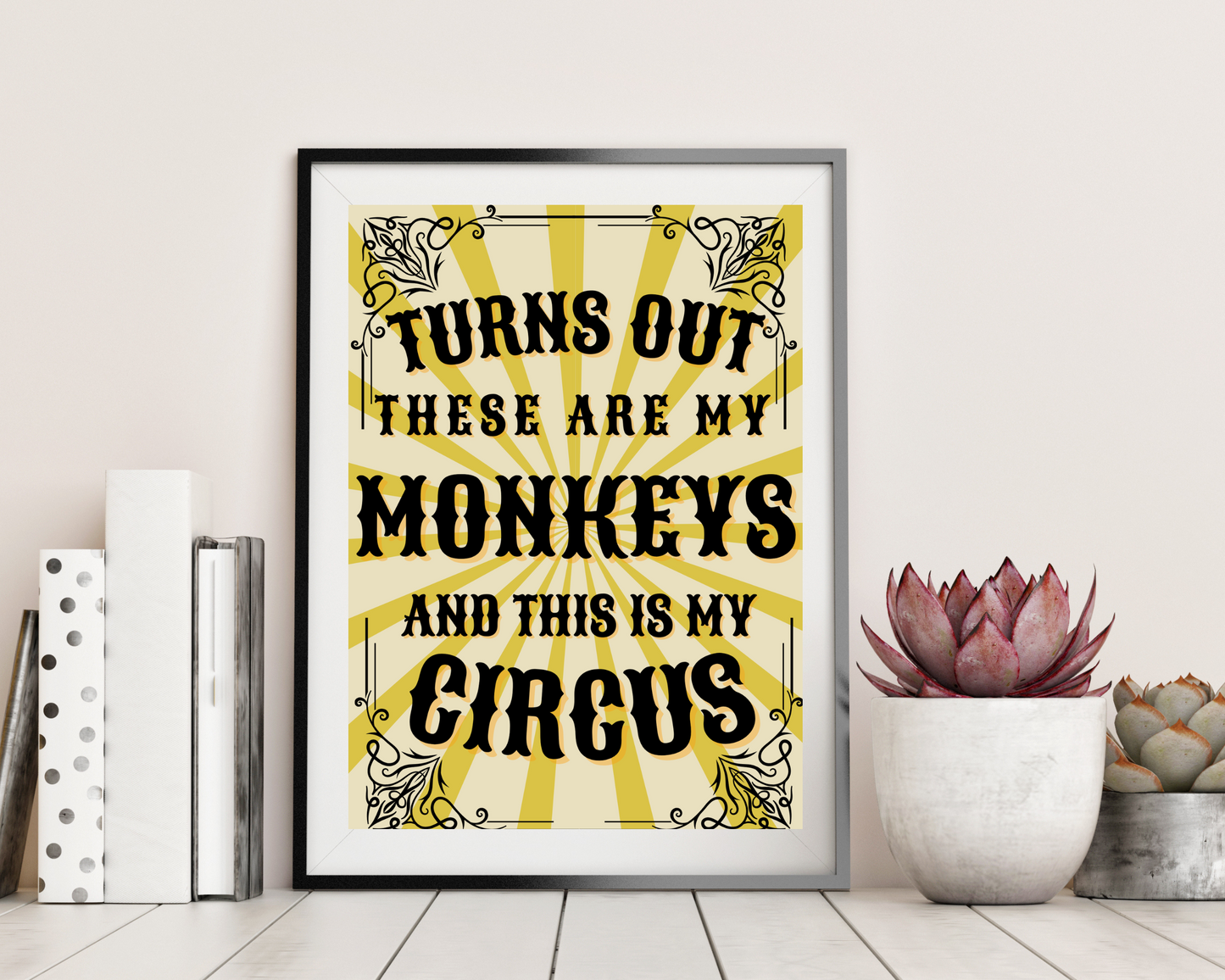 'This is My Circus' - Art Print - Unframed.