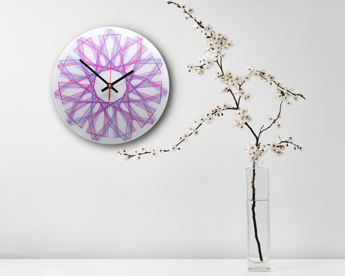Spirograph Wall Clock