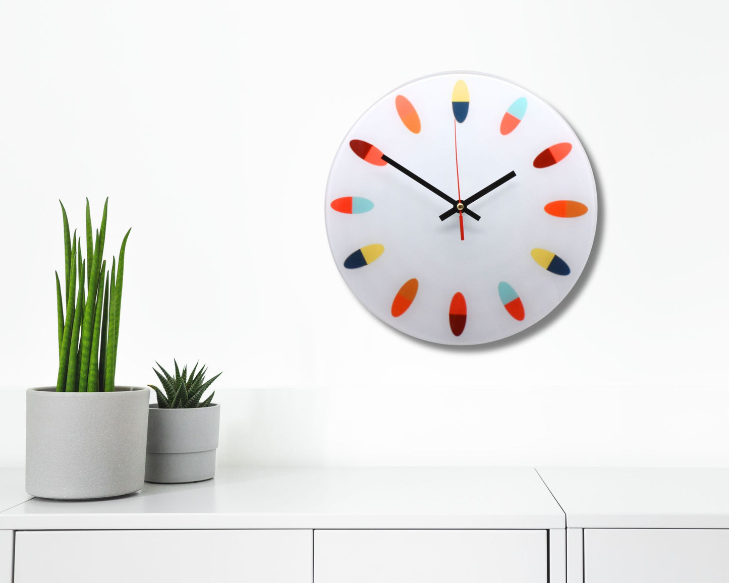 Ovals Wall Clock