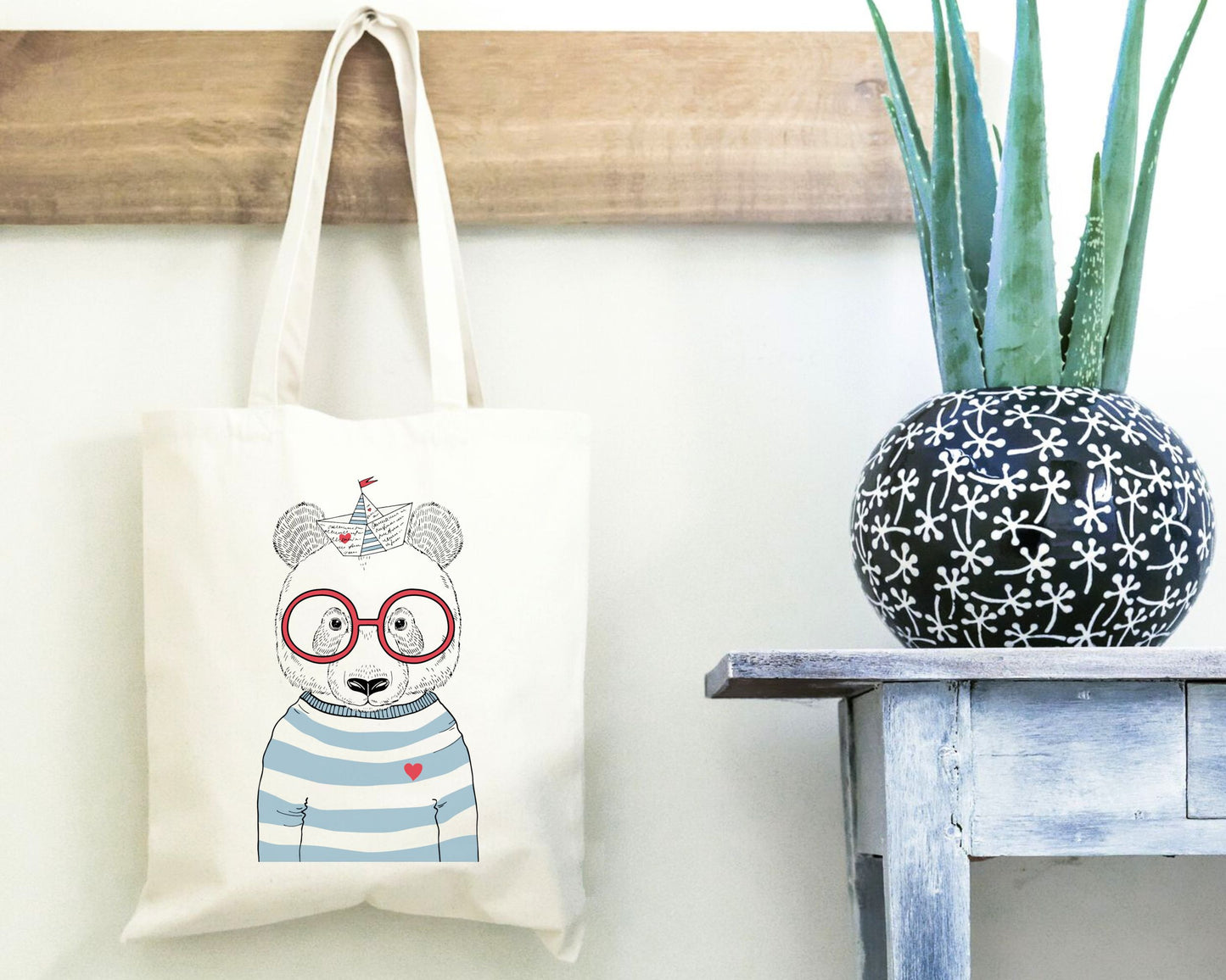 Panda Tote Bag