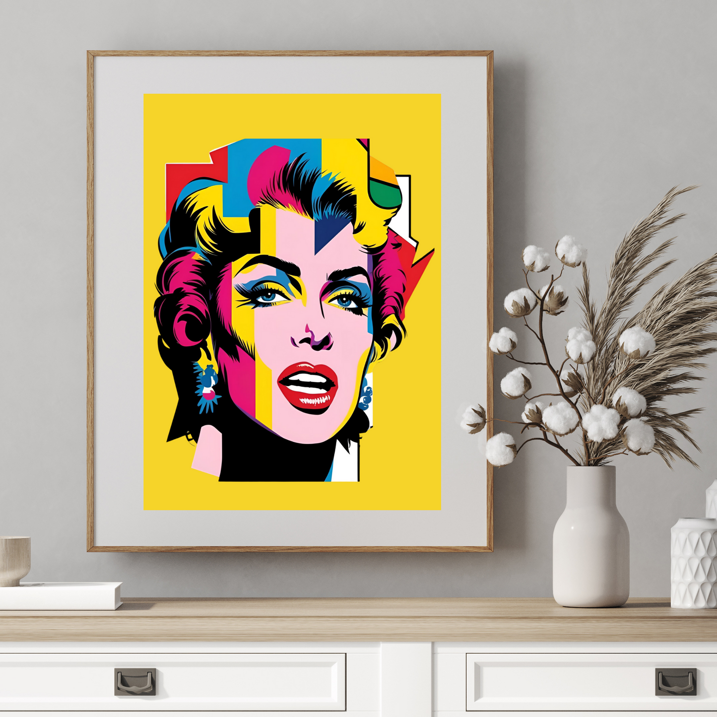 'Pop Art' - Art Print - Unframed.